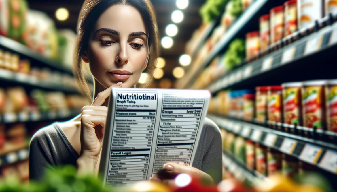 leer etiquetas nutricionales